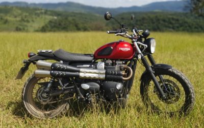 Explorando novos terrenos com a Triumph Street Scrambler